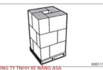 Gợi ý cách xếp hàng hóa lên xe nâng hàng đúng cách