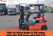 Sửa xe nâng quận 4 uy tín, chất lượng tại Xe Nâng Vinaboss