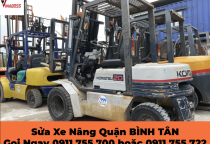 Sửa xe nâng Quận Bình Tân – Gọi hotline 0911.755.700 hoặc 0911.755.722