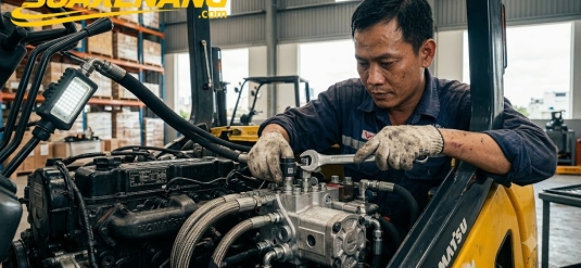 Dịch Vụ Sửa Xe Nâng Tại Hồ Chí Minh: Cứu Hộ Cấp Tốc, Triệt Để Sự Cố