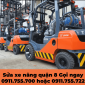 Sửa Xe Nâng Quận 8 Tối Ưu Hóa Mọi Sự Cố Trong Xe 