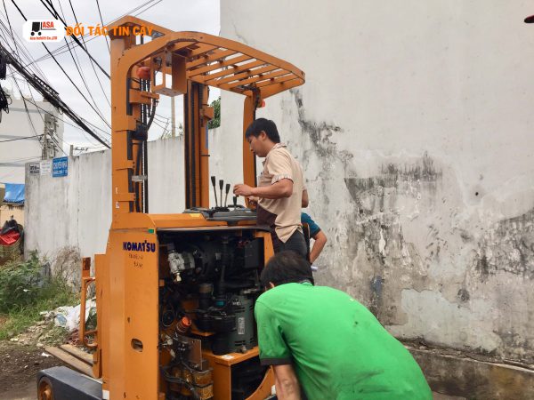Asa cung cấp dịch vụ sửa chữa xe nâng hàng tại các KCN lớn ở Đồng Nai